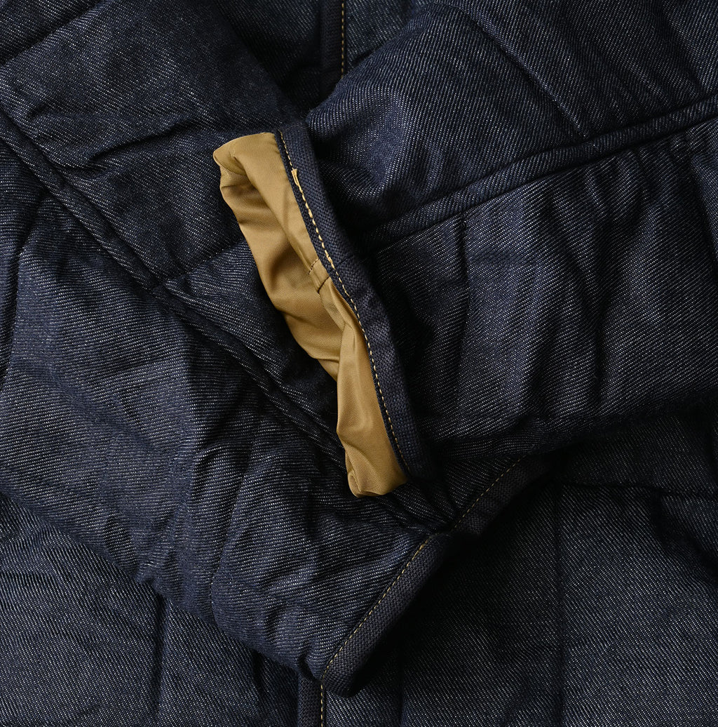 45 Petit Denim 908 Quilting Coat Nou Detail