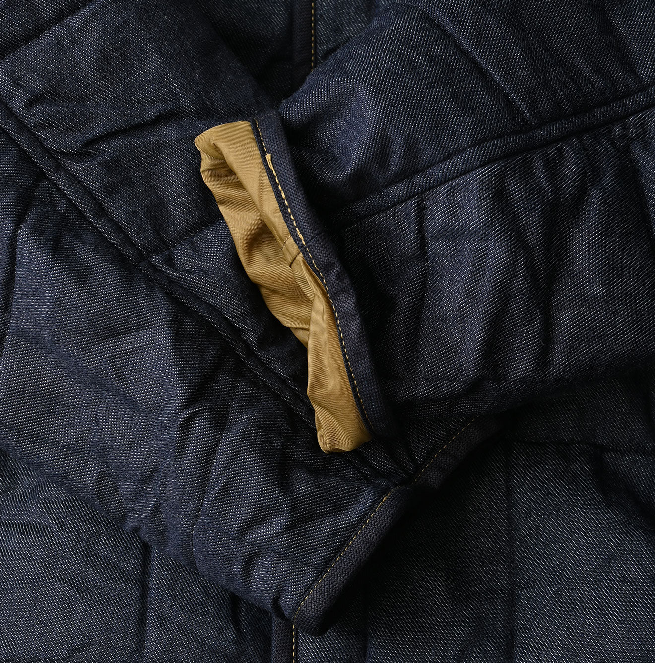 45 Petit Denim 908 Quilting Coat Nou Detail
