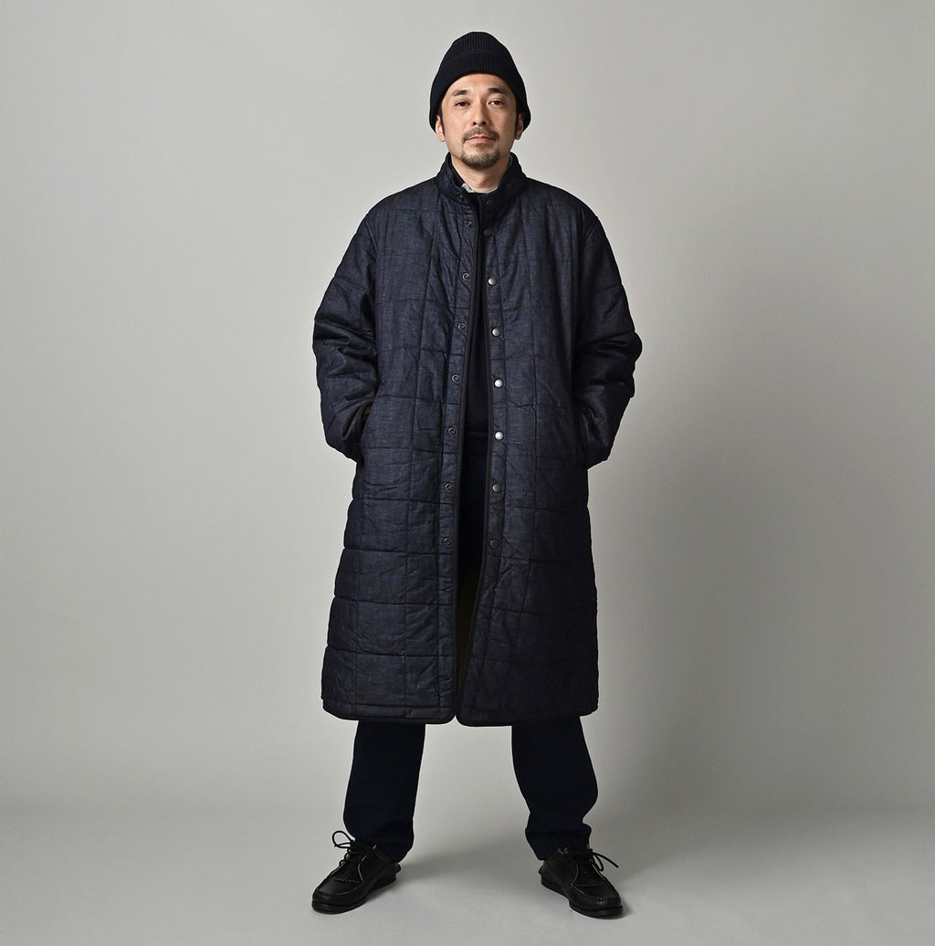 45 Petit Denim 908 Quilting Coat Nou Male Model
