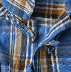 Zakkuri Indian Flannel 908 Duffer Shirt Detail