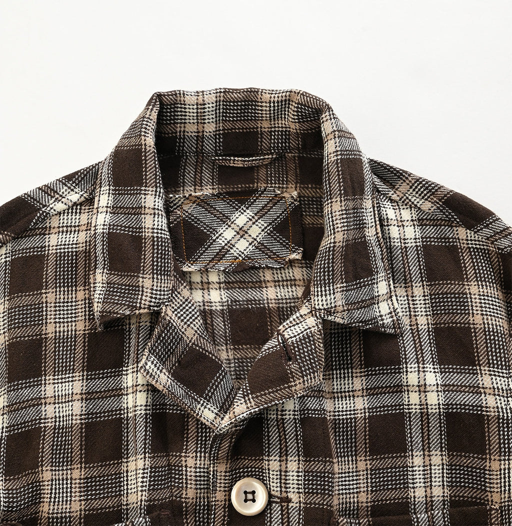 Indian Flannel 908 4-Pocket Shirt Detail