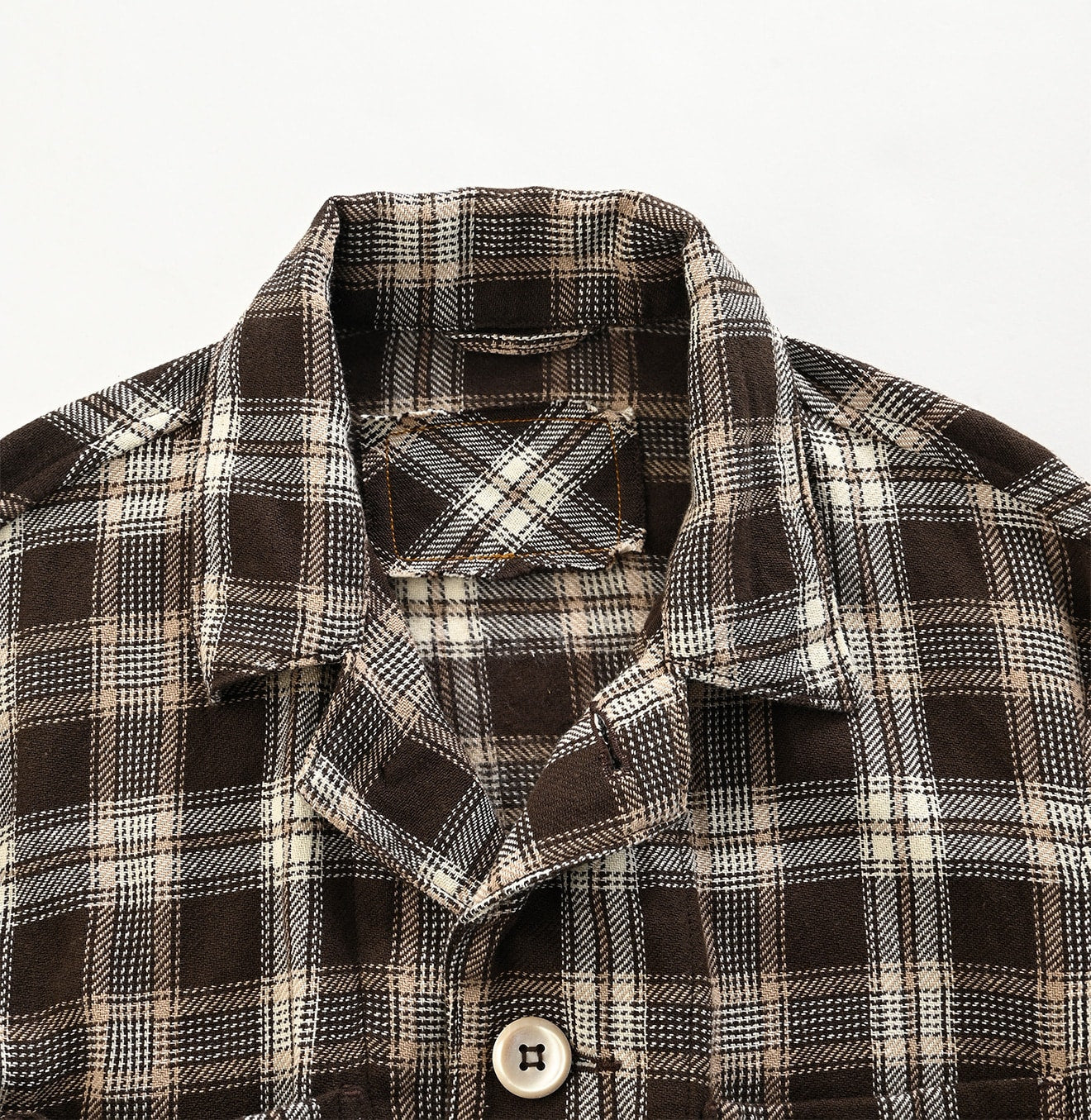 Indian Flannel 908 4-Pocket Shirt Detail