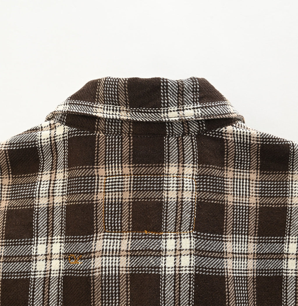 Indian Flannel 908 4-Pocket Shirt Detail