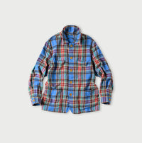 Indian Flannel Tartan 4-pocket Shirt