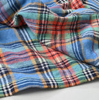 Indian Flannel Tartan 4-pocket Shirt Detail