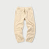 Wool Cotton Urake 908 Sweat Pants Beige Top