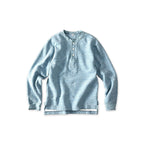 Top Urake 908 Henley Umii Blue Top