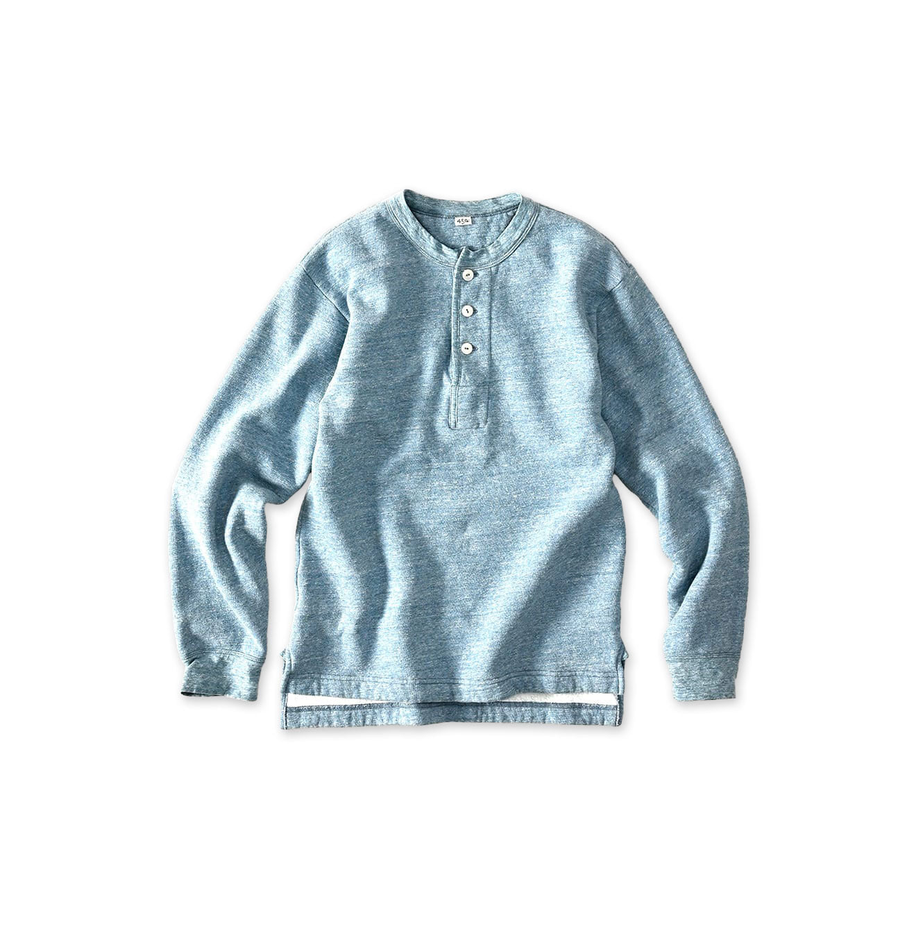 Top Urake 908 Henley Umii Blue Top