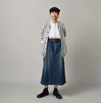 Top Heritage Urake 908 Binder Cardigan Female Model