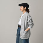 Top Heritage Urake 908 Binder Cardigan Female Model