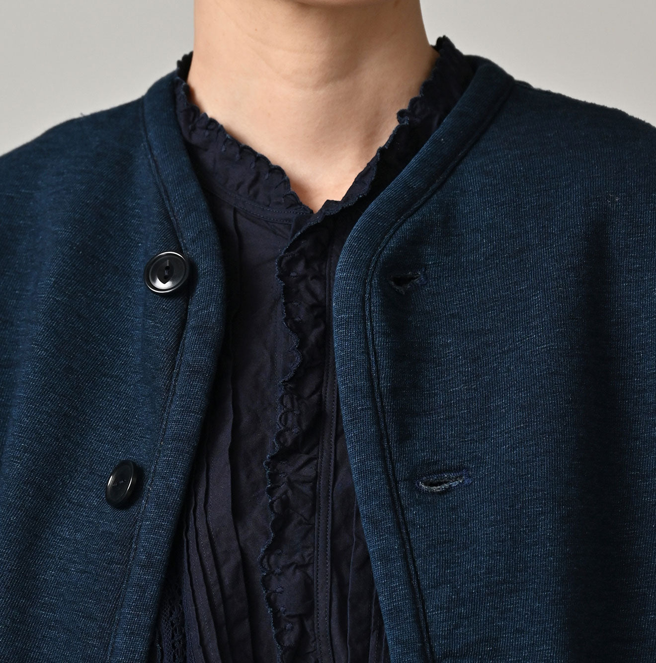 Indigo Heritage Urake 908 Binder Cardigan