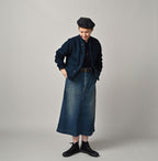 Indigo Heritage Urake 908 Binder Cardigan Female Model
