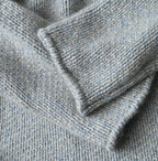 Cashmere Linen M Turtle Sweater Detail