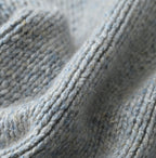 Cashmere Linen M Turtle Sweater Detail