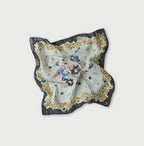 Gauze Flower Bouquet Aya Bandana Green