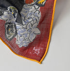 Gauze Flower Bouquet Aya Bandana Detail