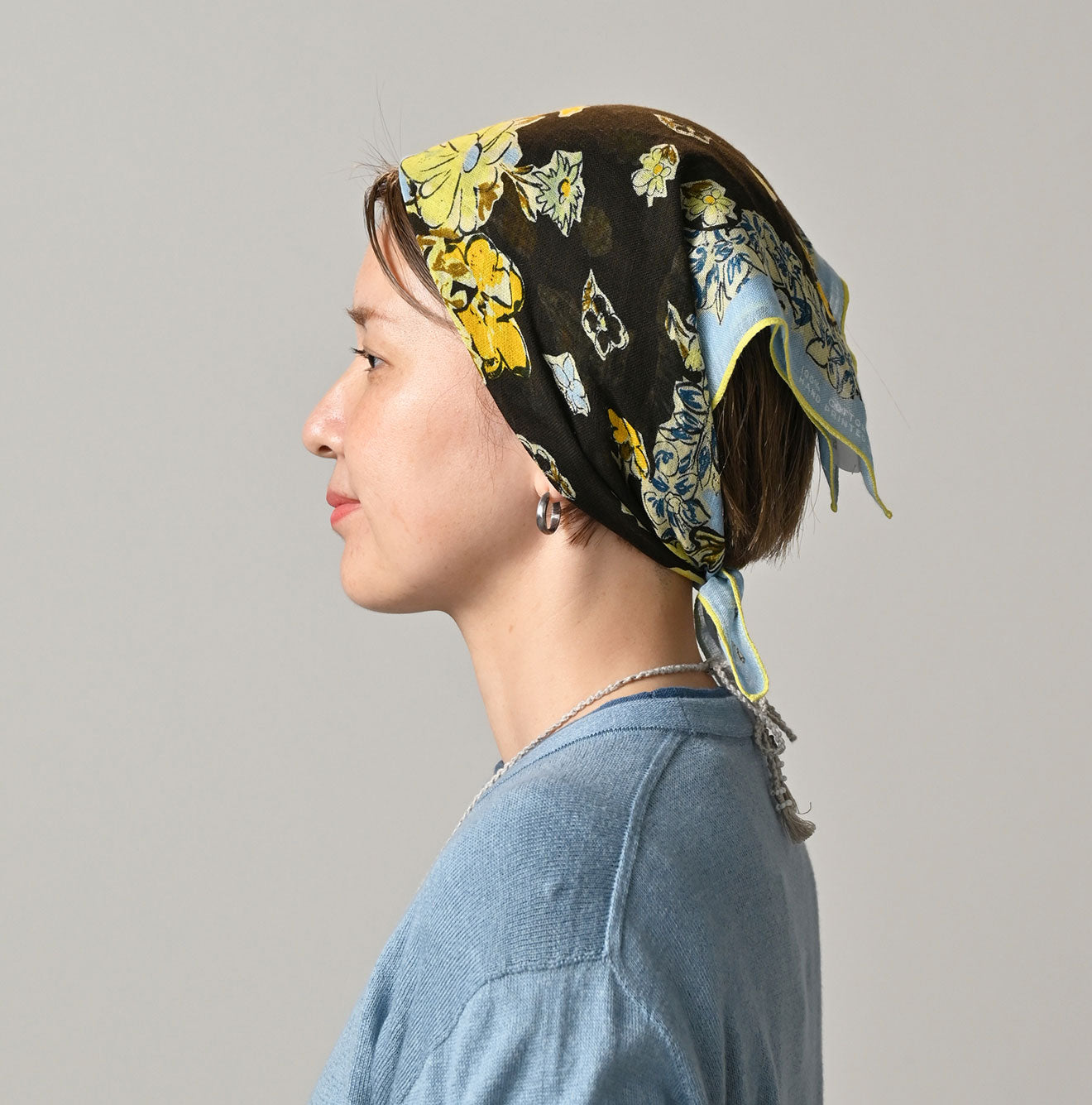 Gauze Flower Bouquet Aya Bandana