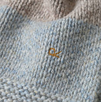 Cashmere Linen Muffler Detail