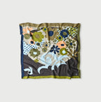 Tenjiku Happy Doodle Bandana Brown