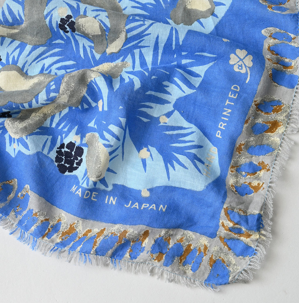 Supima Aya Snowman Noel Furoshiki Detail
