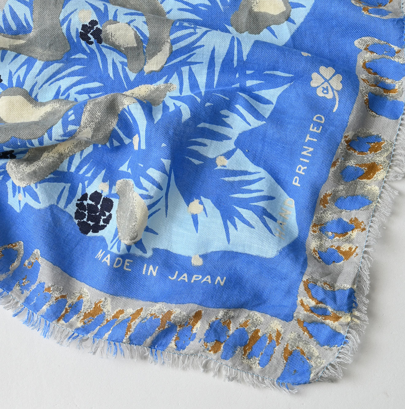 Supima Aya Snowman Noel Furoshiki Detail
