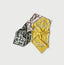 Silk Bandana Offcuts Stole White x Green x Yellow