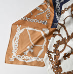 Silk Bandana Offcuts Stole Detail