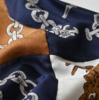 Silk Bandana Offcuts Stole Detail