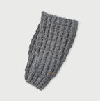 Cashmere Waffle Hair Band Gray Top