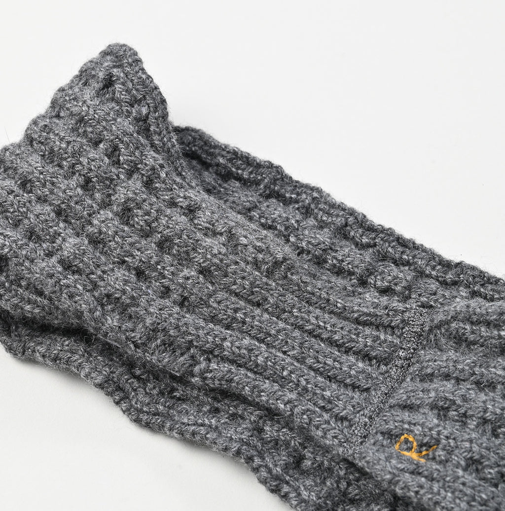Cashmere Waffle Hair Band Detail