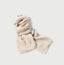 Cashmere Waffle Long Muffler Beige Top