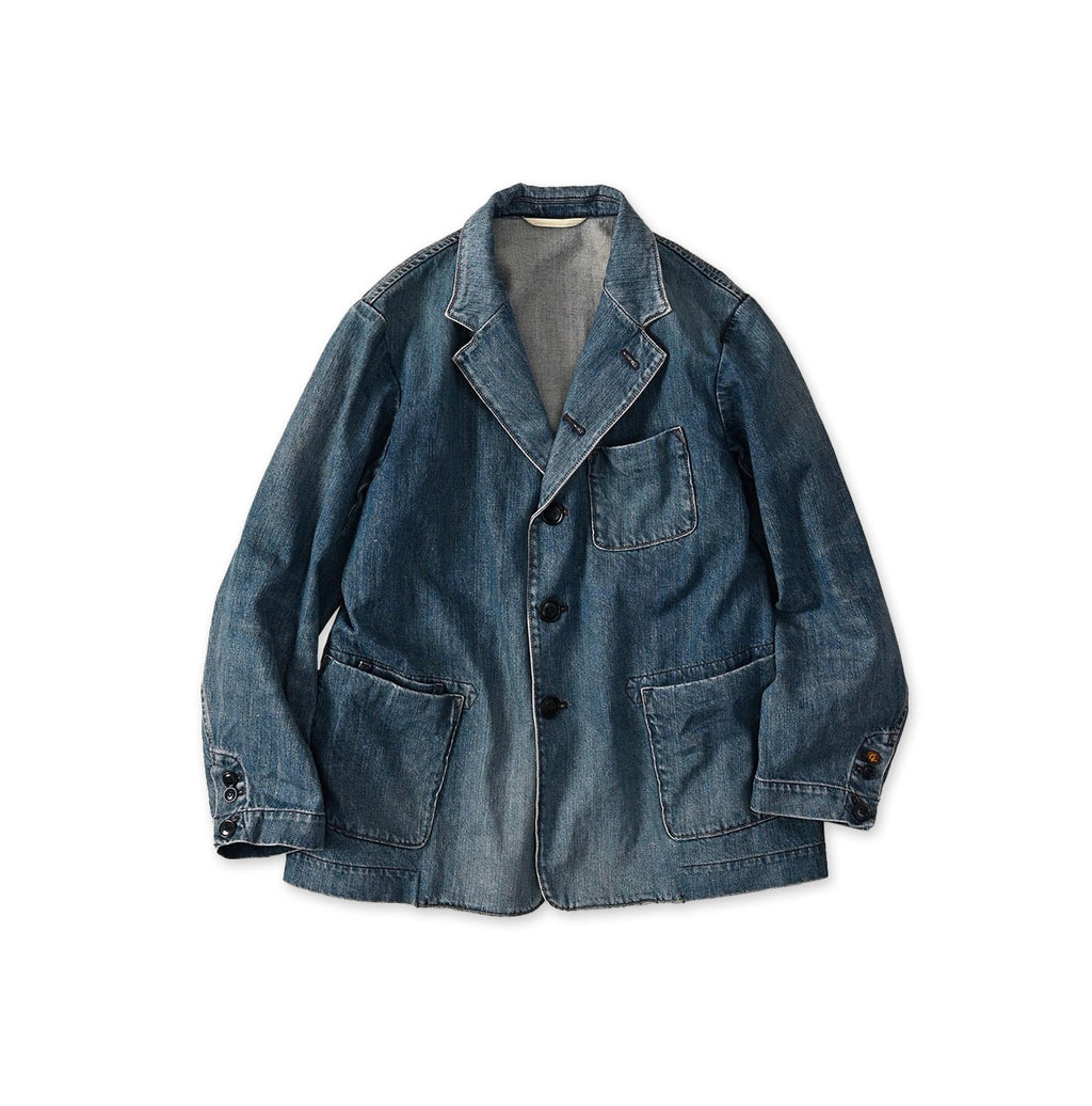 Rye Mugi Denim 908 Jacquarde Distressed R66 Zyu