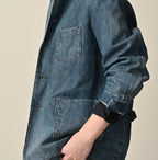 Rye Mugi Denim 908 Jacquarde Distressed Detail