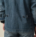 Rye Mugi Denim 908 Jacquarde Distressed Detail