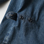 Rye Mugi Denim 908 Jacquarde Distressed Detail