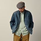 Rye Mugi Denim 908 Jacquarde Distressed Male Model