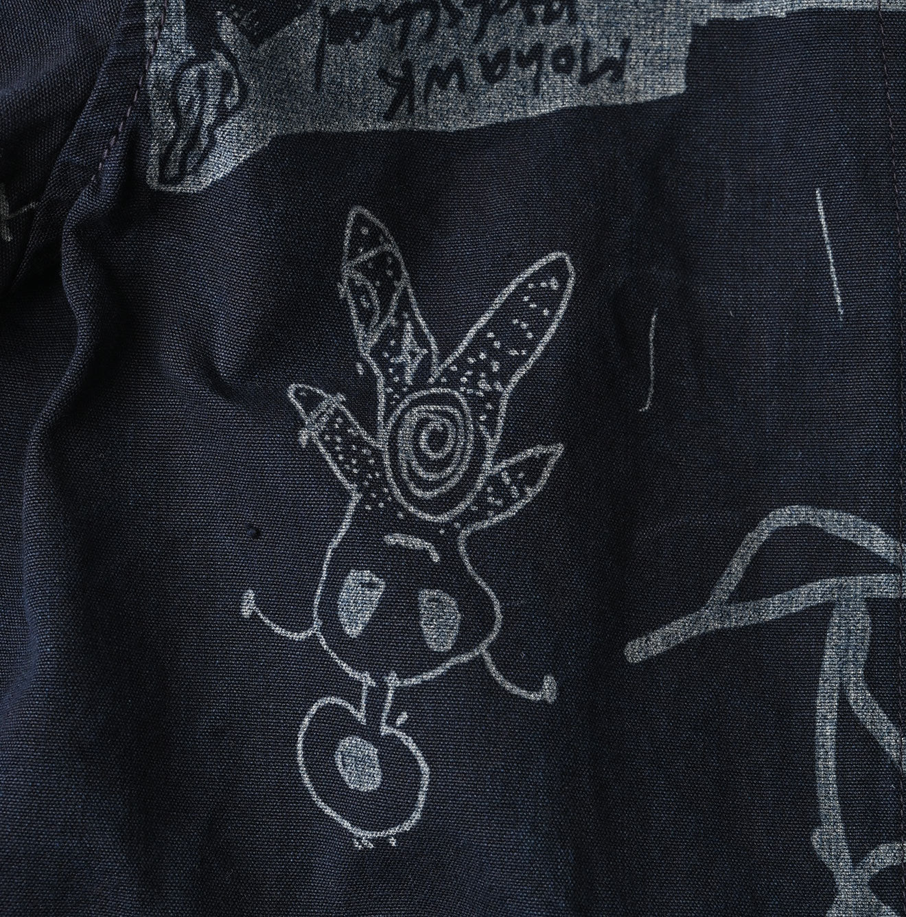 Indigo Duck Doodle Print 908 Cover All Detail