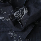 Indigo Duck Doodle Print 908 Cover All Detail