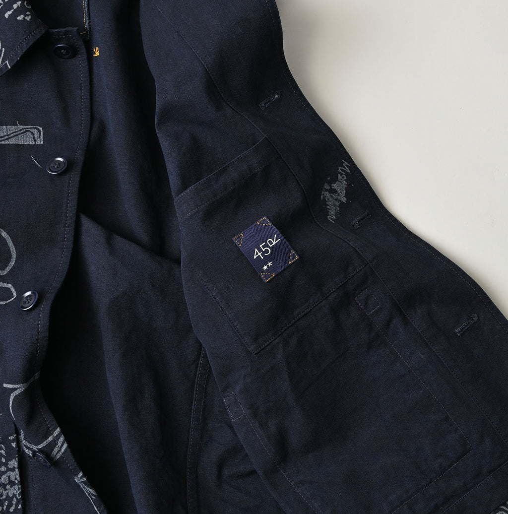 Indigo Duck Doodle Print 908 Cover All Detail