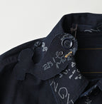 Indigo Duck Doodle Print 908 Cover All Detail