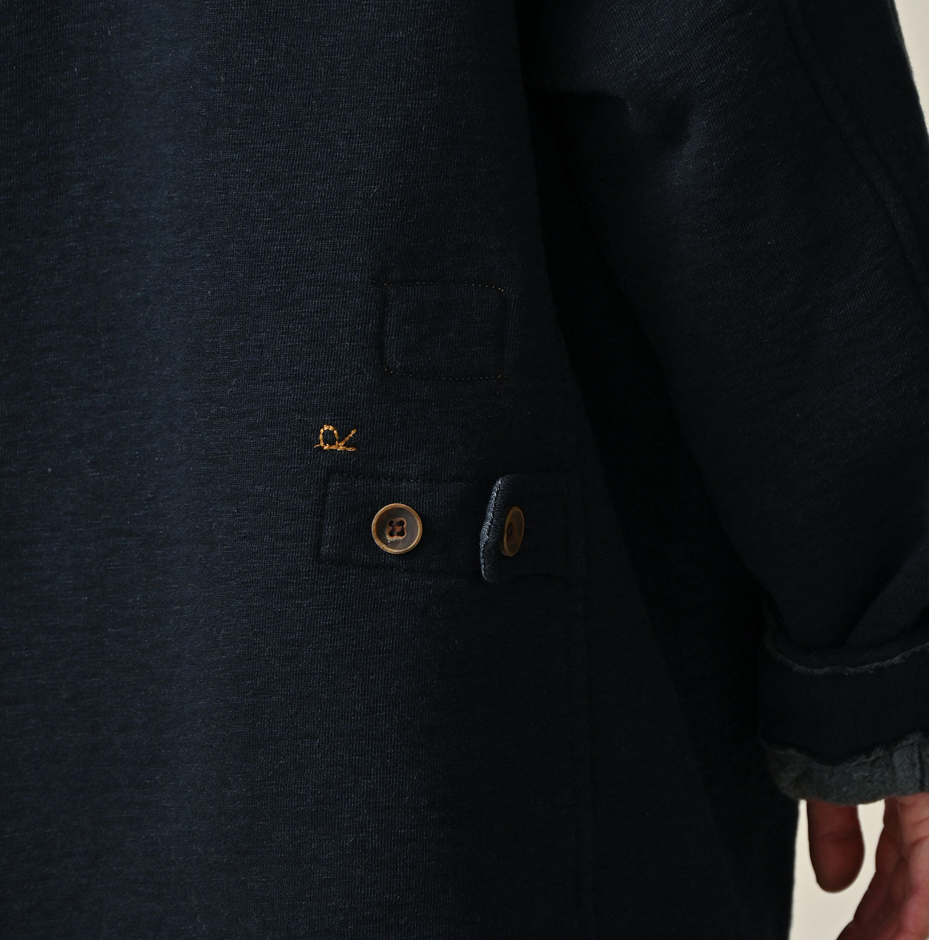 Hokkaido Hon Urake 908 Coat Detail