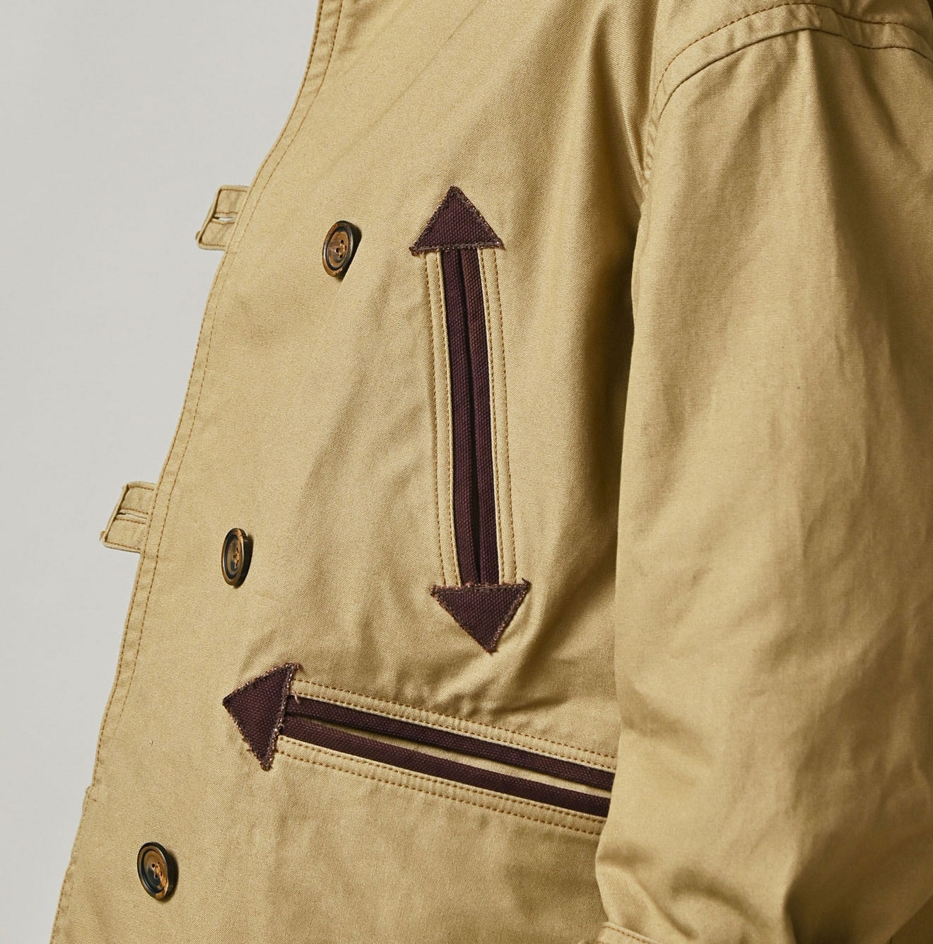 High Density Duck 908 Canadian Coat Detail