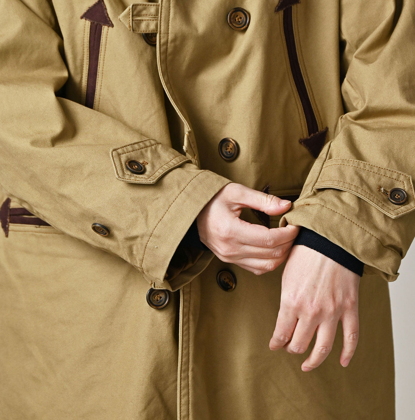 High Density Duck 908 Canadian Coat Detail