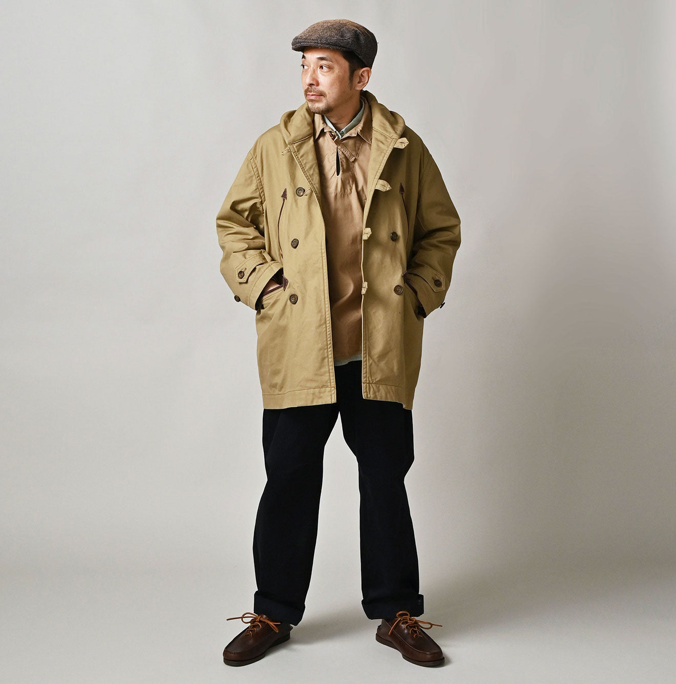High Density Duck 908 Canadian Coat Male Model