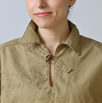 Duck Doodle Print 908 Duffer Shirt Detail