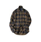 Indigo Zimbabwean Flannel 908 Eastern Shirt Beige