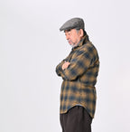 Indigo Zimbabwean Flannel 908 Eastern Shirt Male Model