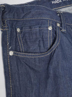 Organic Ai Dyed Front River Denim Cotton Pants