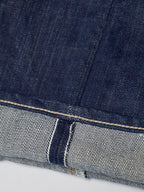 Organic Ai Dyed Front River Denim Cotton Pants