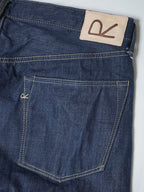 Organic Ai Dyed Front River Denim Cotton Pants